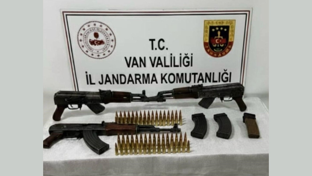 Van'da 3 adet uzun namlulu silah ele geçirildi