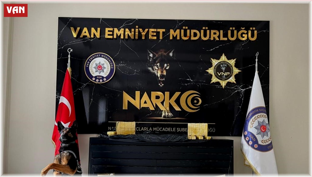 Van'da 30 kilo 640 gram eroin ele geçirildi