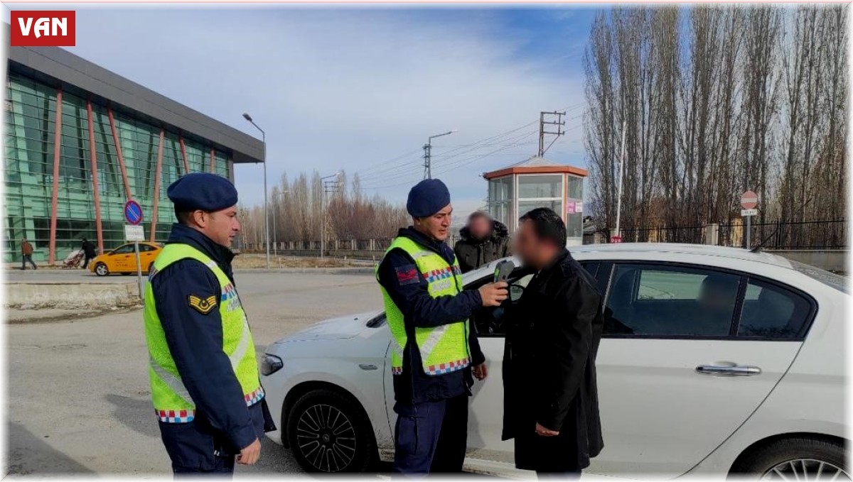 Van'da 382 araç trafikten men edildi