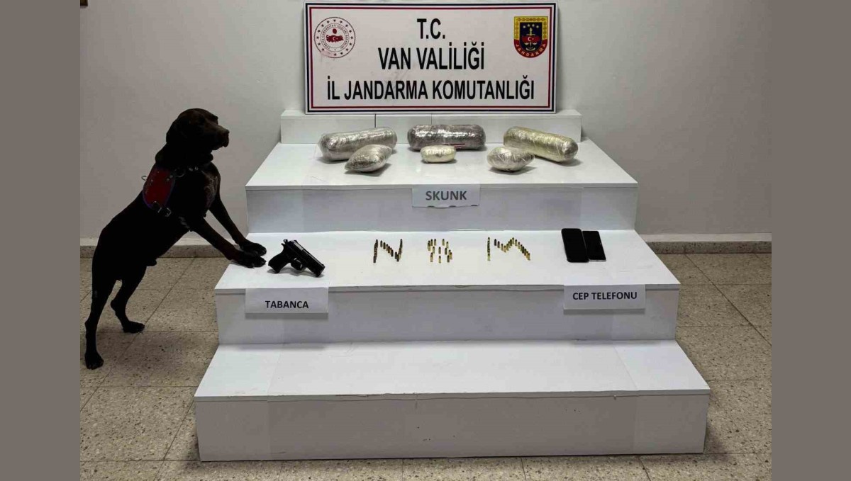 Van'da 4 kilo 311 gram skunk ele geçirildi