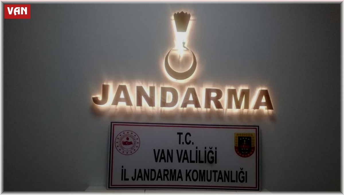 Van'da 4 kilogram skunk maddesi ele geçirildi