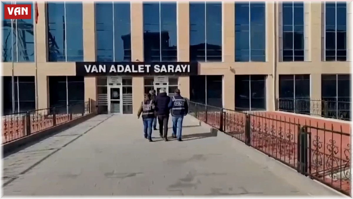 Van'da 42 yıl kesinleşmiş hapis cezası bulunan 1 şahıs tutuklandı