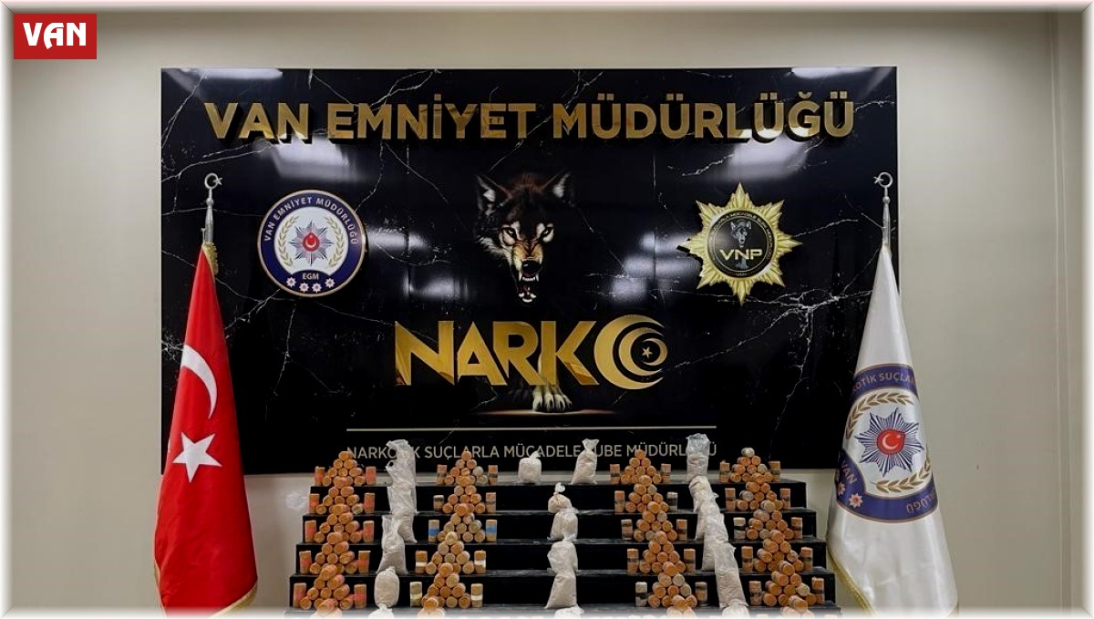 Van'da 48 kilo 500 gram eroin ele geçirildi
