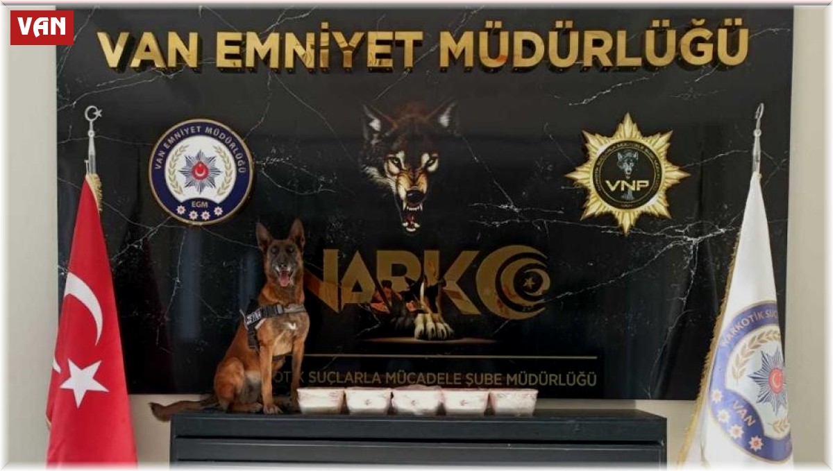 Van'da 5 kilo 750 gram metamfetamin ele geçirildi