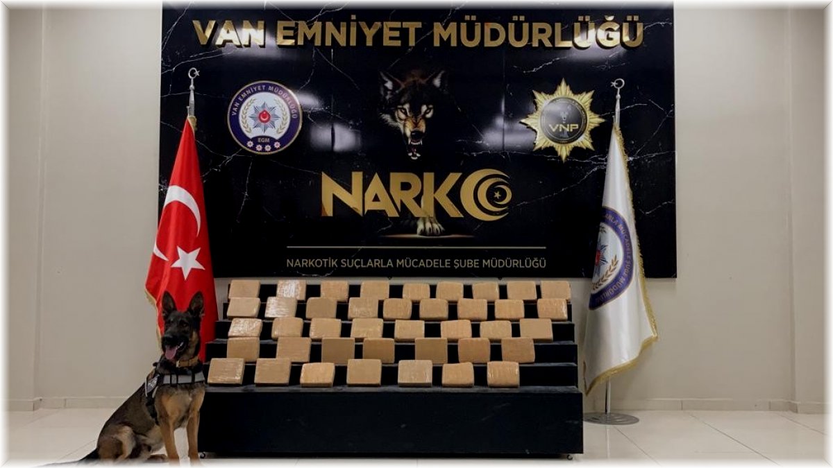 Van'da 51 kilo eroin ele geçirildi