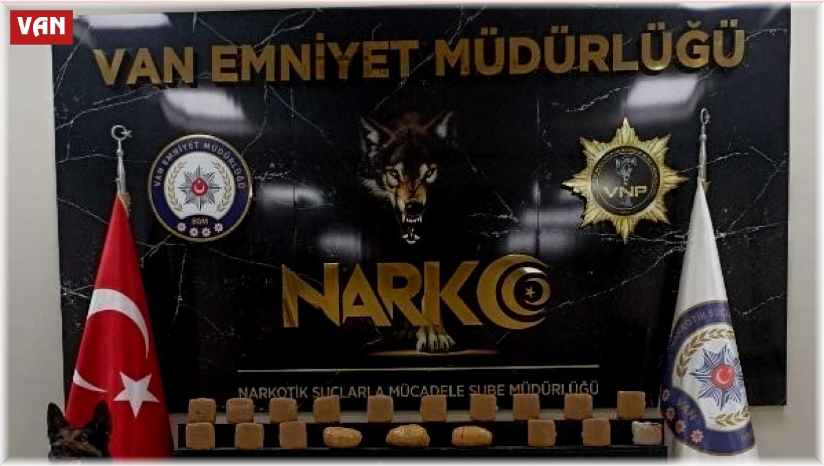 Van'da 55 kilo 500 gram uyuşturucu ele geçirildi