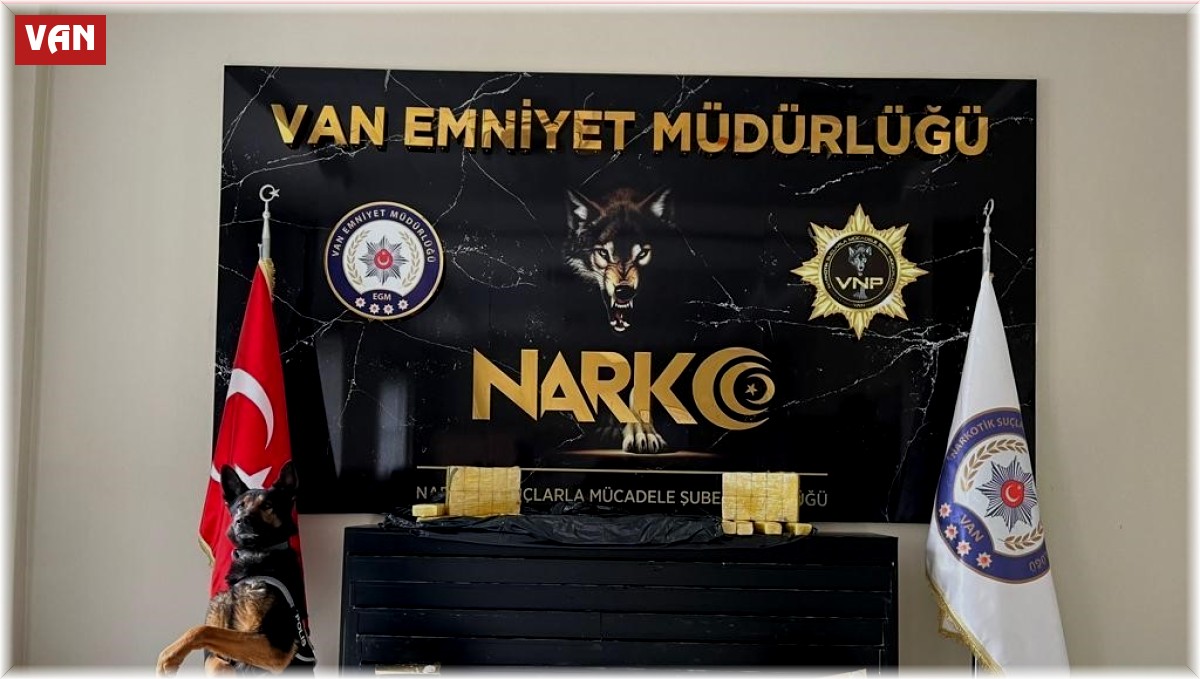 Van'da 56 kilo uyuşturucu ele geçirildi