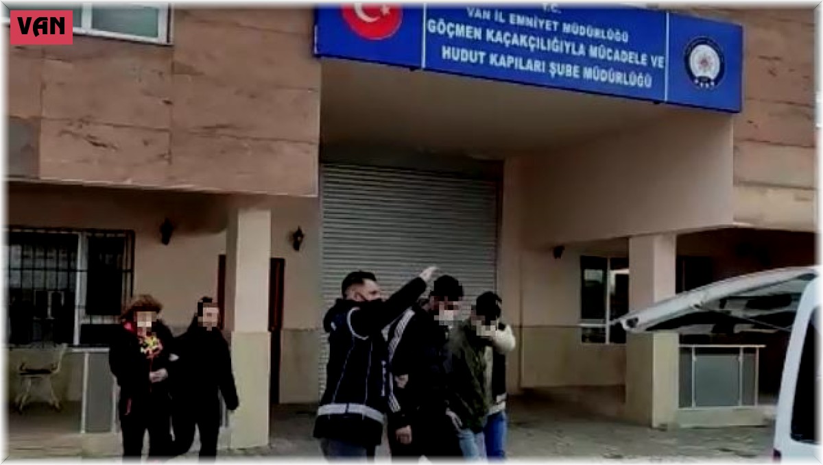 Van'da 6'sı yabancı uyruklu 17 organizatör tutuklandı
