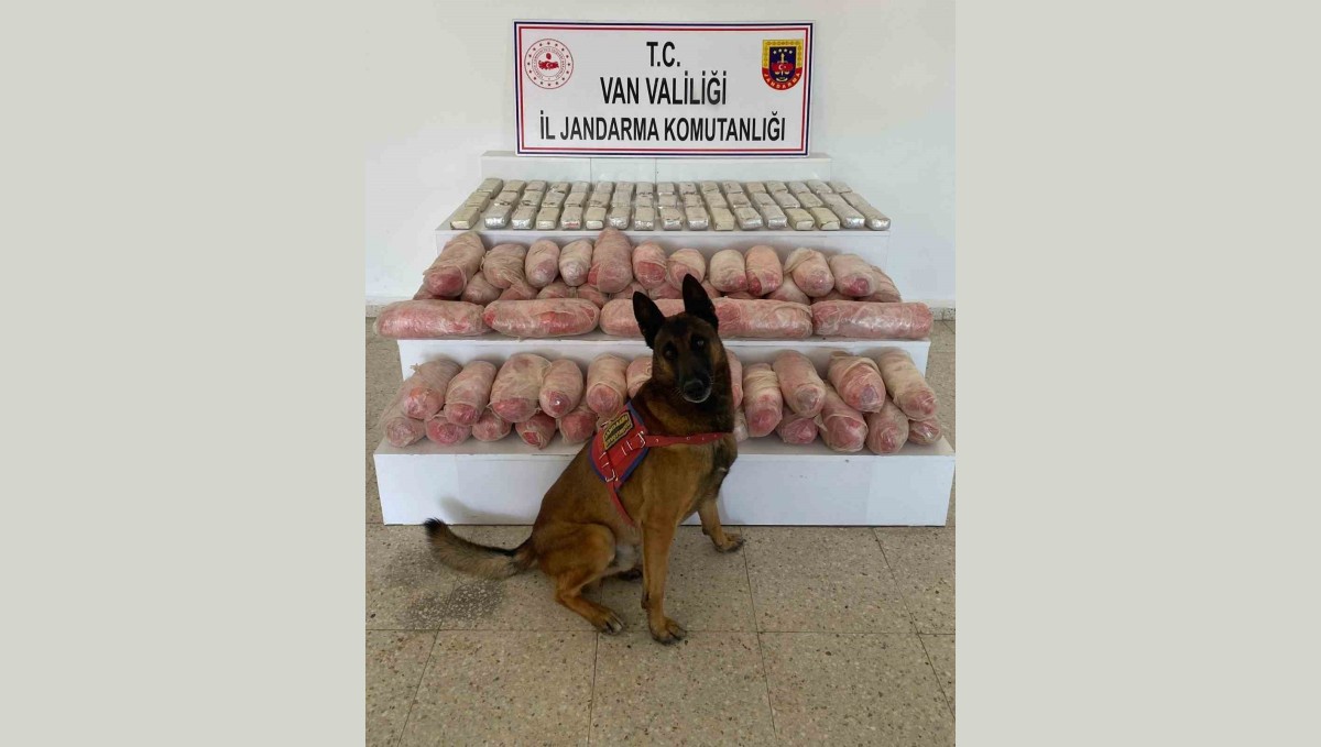 Van'da 67 kilo uyuşturucu ele geçirildi