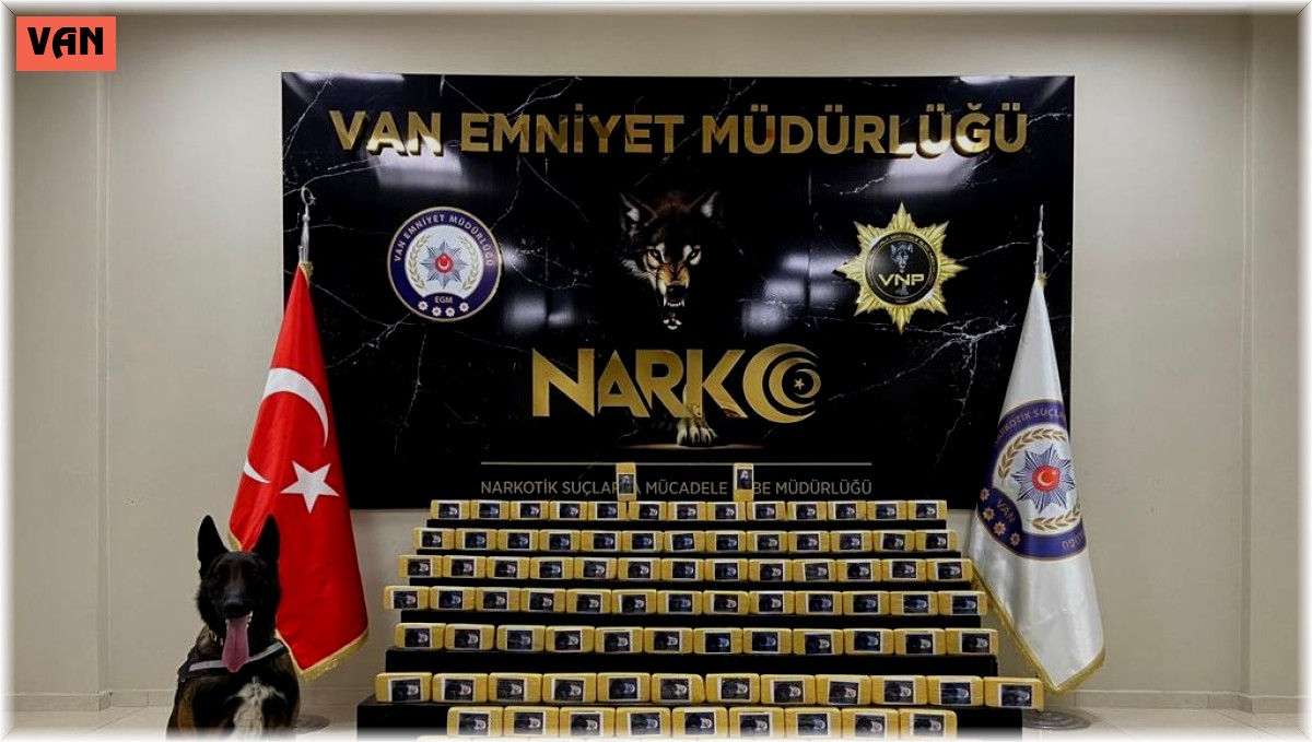 Van'da 67 kilogram eroin ele geçirildi