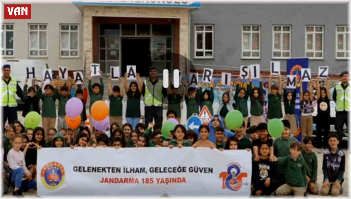 Van'da 9 bin 815 yol kullanıcısı ve öğrenciye trafik eğitimi