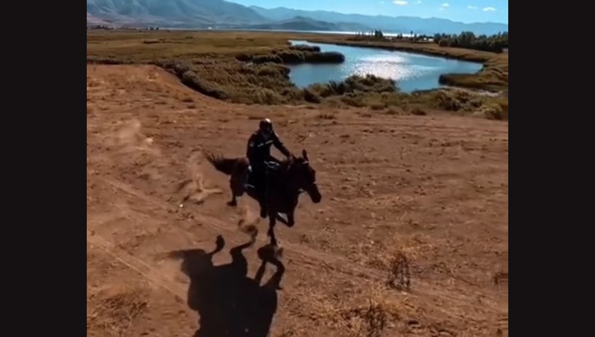 Van'da atlı jandarma tarihi ve doğal alanlarda devriyede