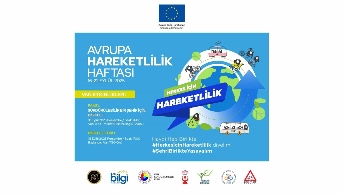 Van'da Avrupa Hareketlilik Haftası kutlanacak