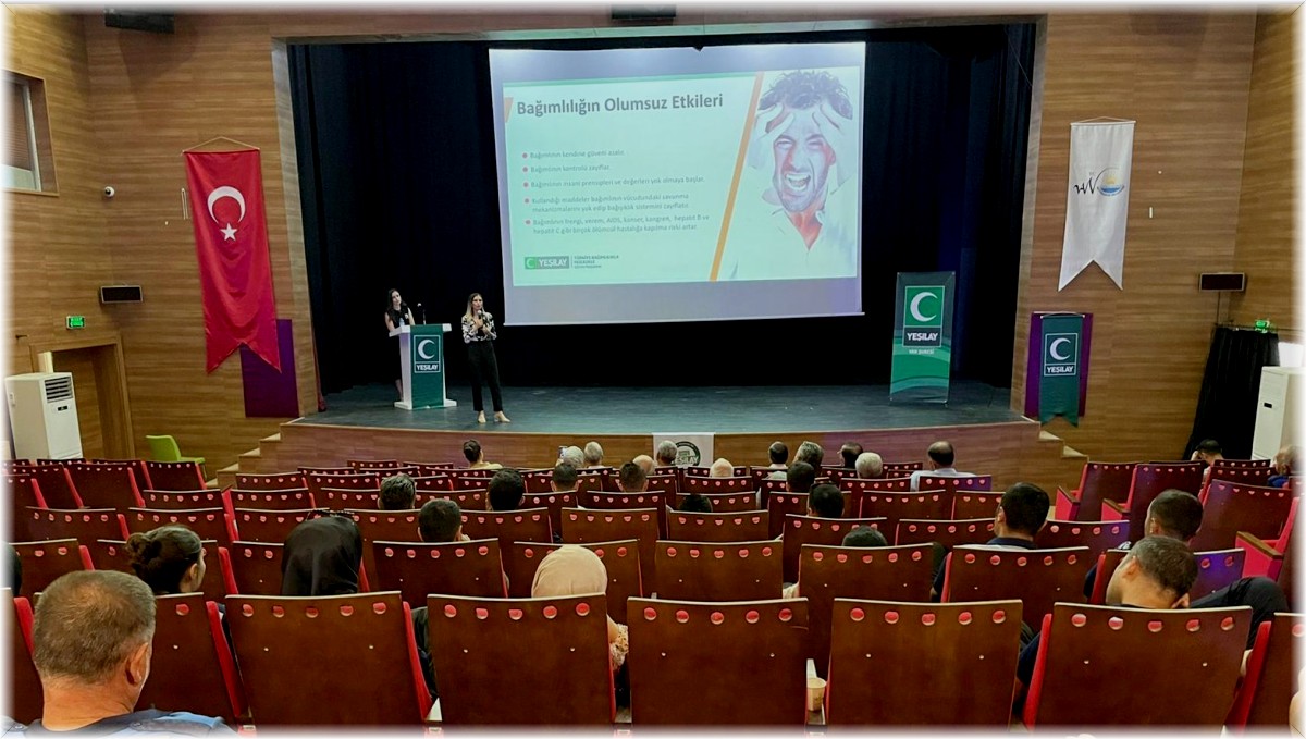 Van'da 'bağımlılıkla mücadele' semineri