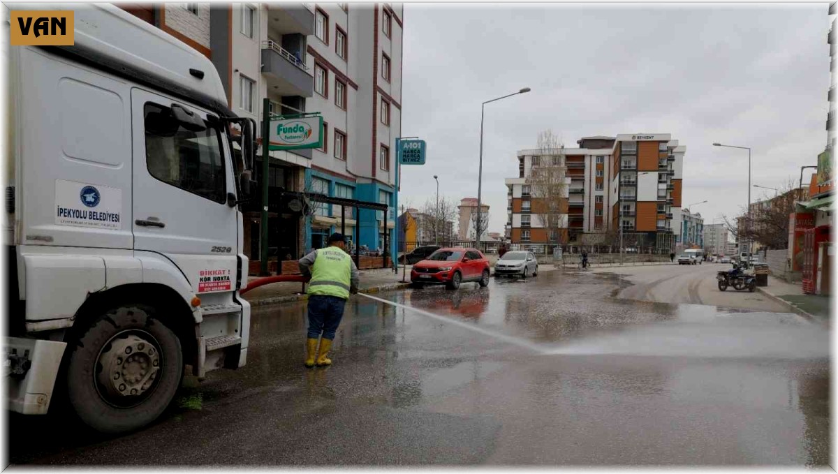 Van'da bahar temizlik çalışması başladı