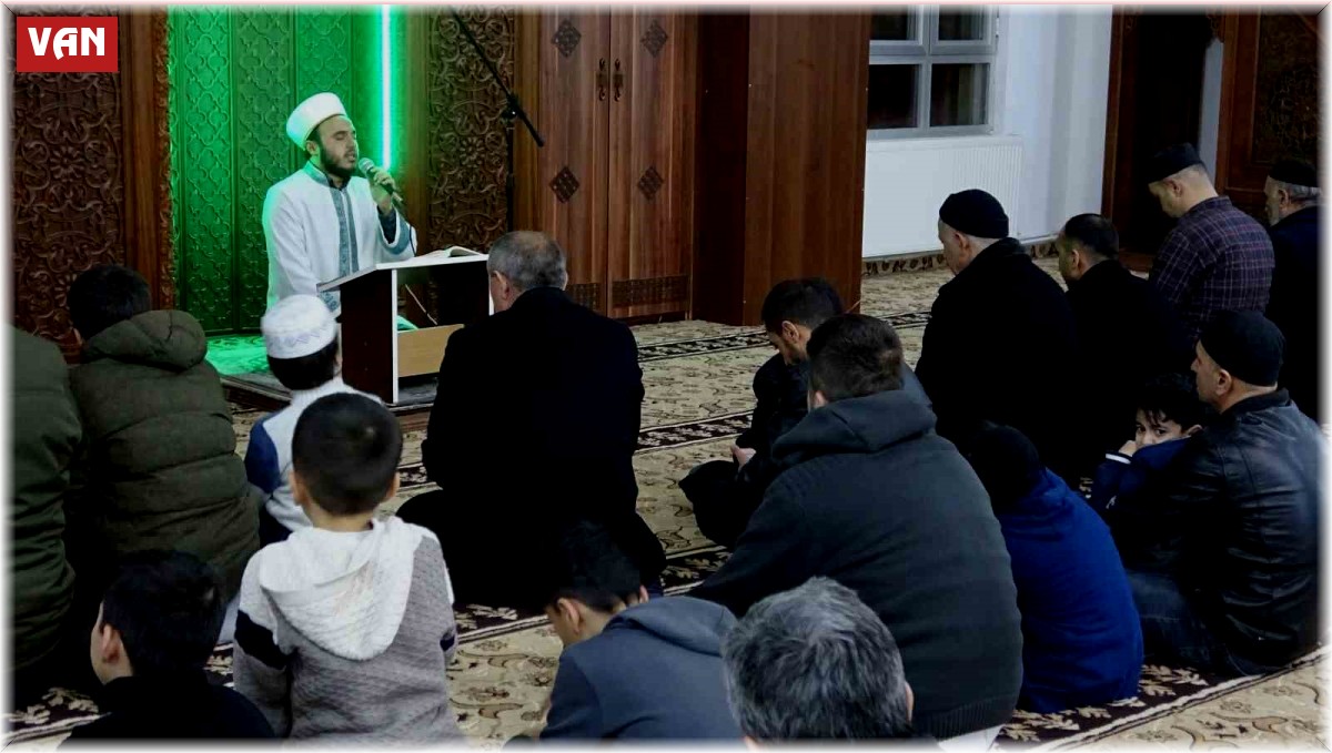 Van'da Berat Kandili idrak edildi