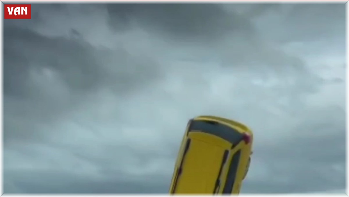 Van'da bir garip kaza