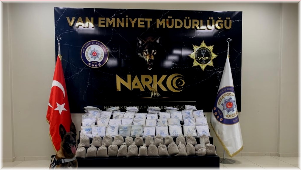 Van'da bir haftada 357 kilo uyuşturucu ele geçirildi