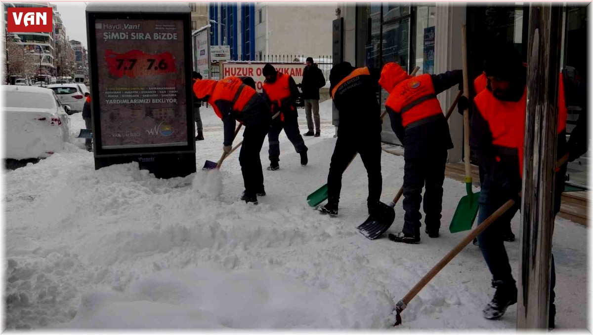 Van'da buruk kar sevinci
