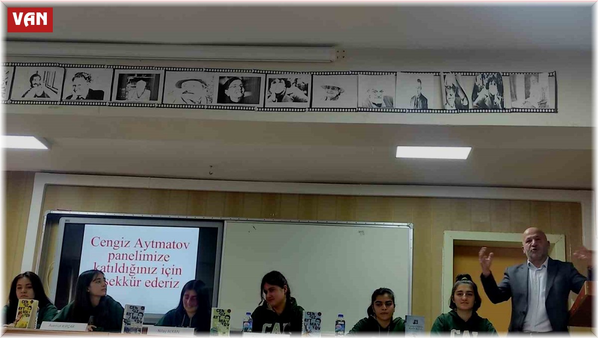 Van'da "Cengiz Aytmatov" paneli düzenlendi