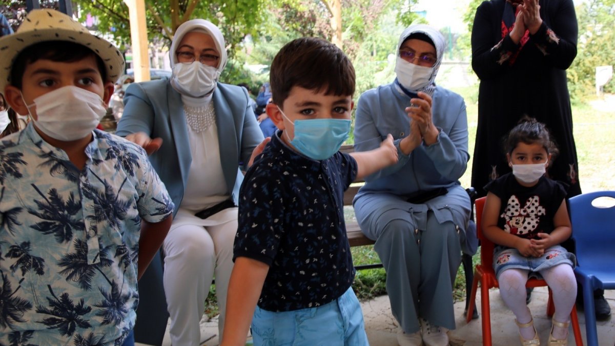 Van'da çocuklar için moral ve motivasyon etkinliği