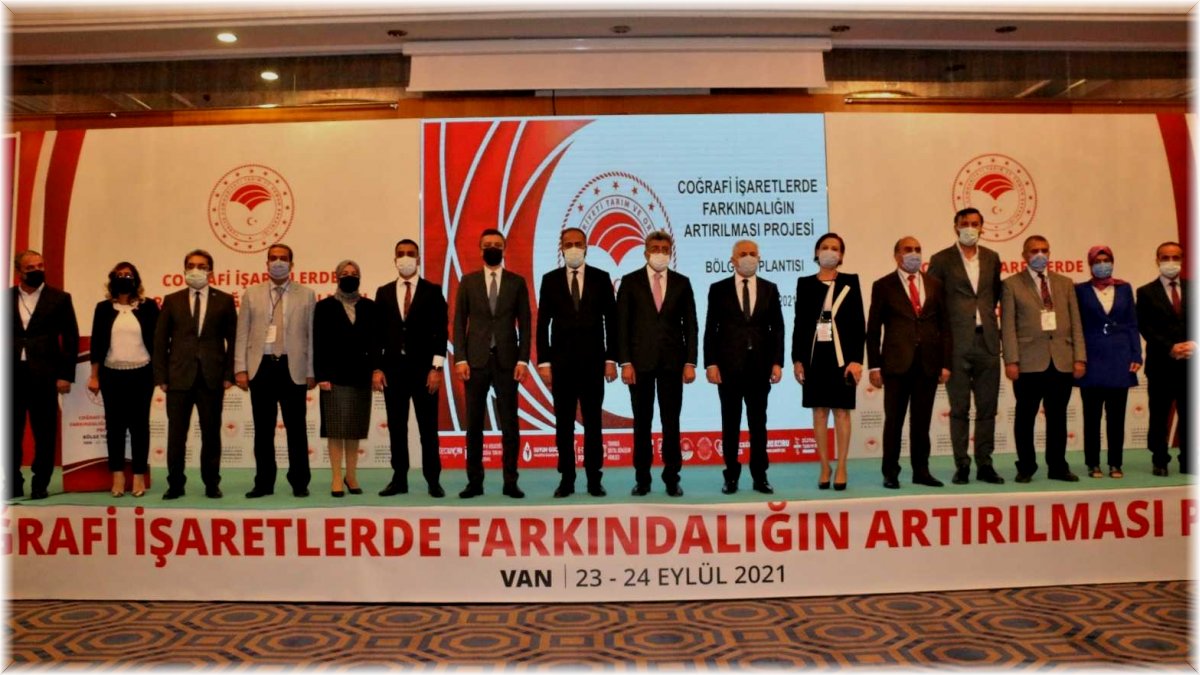 Van'da "Coğrafi İşaretlerde Farkındalığın Artırılması" bölge toplantısı