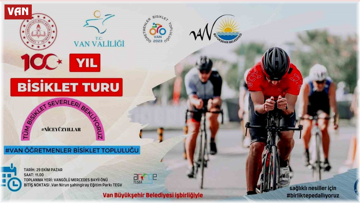 Van'da Cumhuriyet'in 100. yılı anısına bisiklet turu düzenlenecek