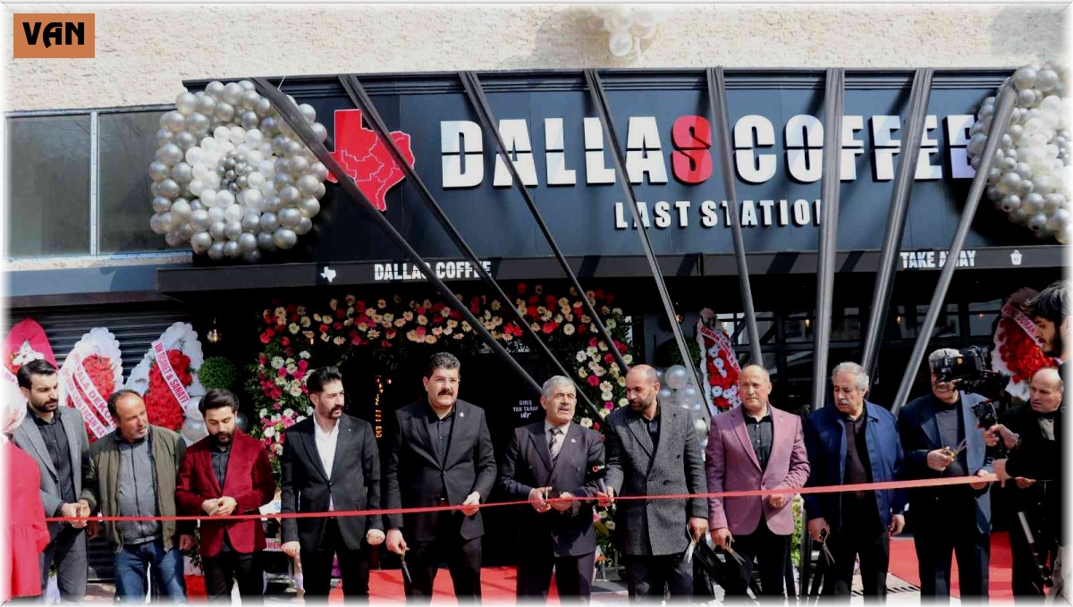 Van'da Dallas Coffee hizmete açıldı