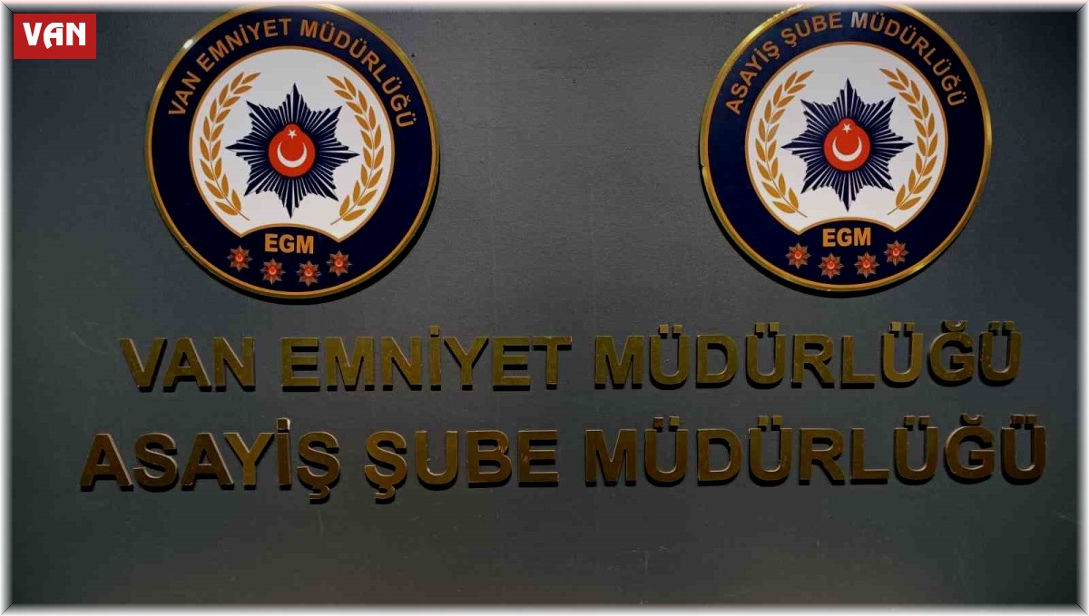 Van'da değişik suçlardan 19 kişi tutuklandı