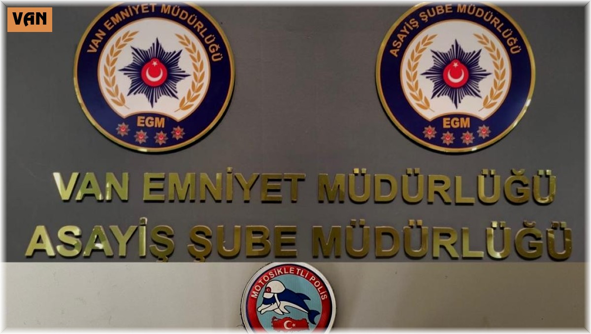 Van'da değişik suçlardan 35 kişi tutuklandı