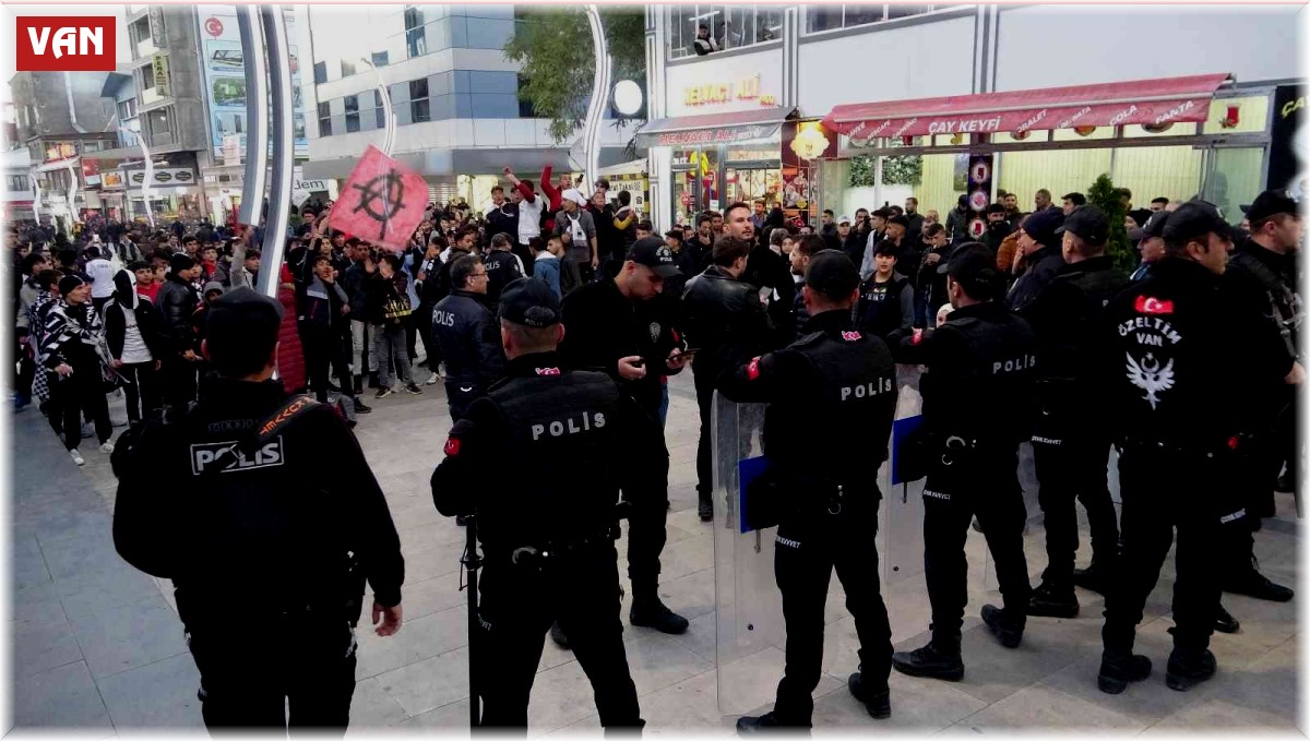 Van'da derbi maçı öncesi gerginlik