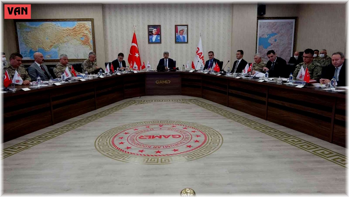 Van'da 'Düzensiz Göç İle Mücadele Koordinasyon Toplantısı' yapıldı