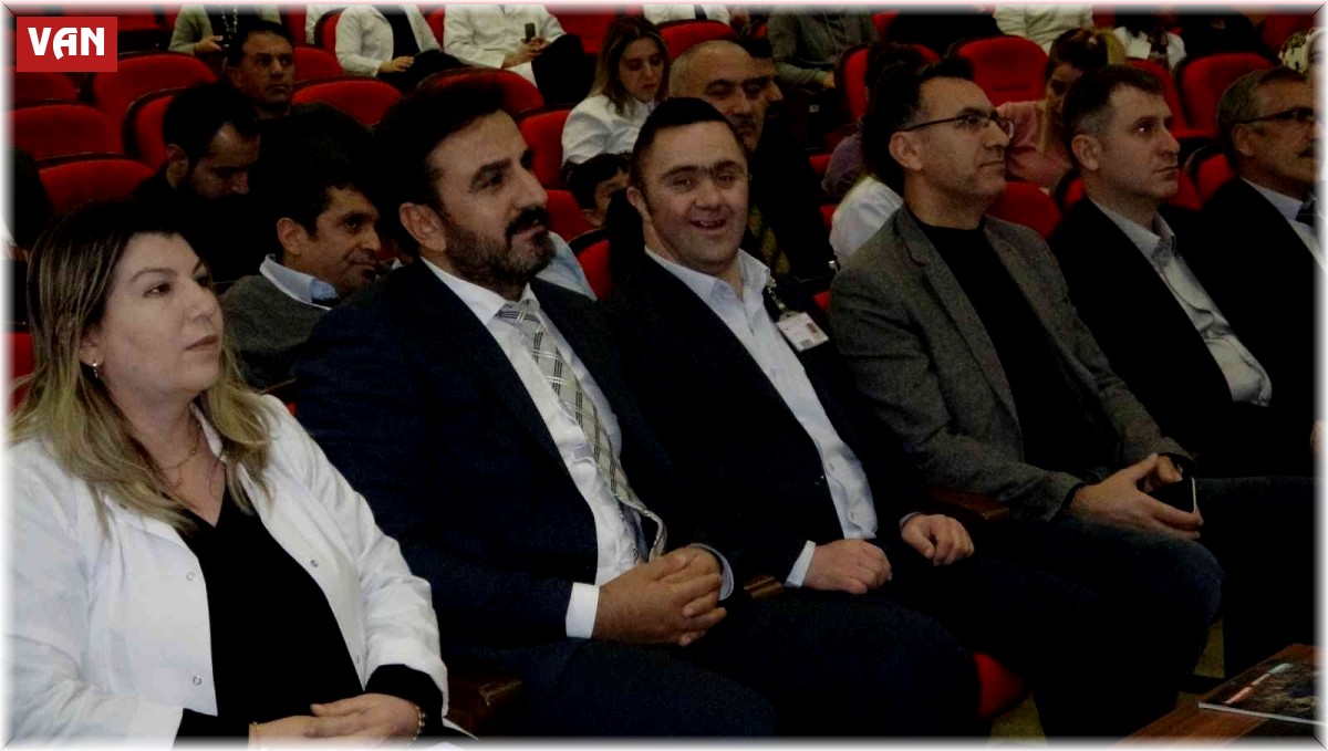 Van'da engelli sağlık çalışanları unutulmadı