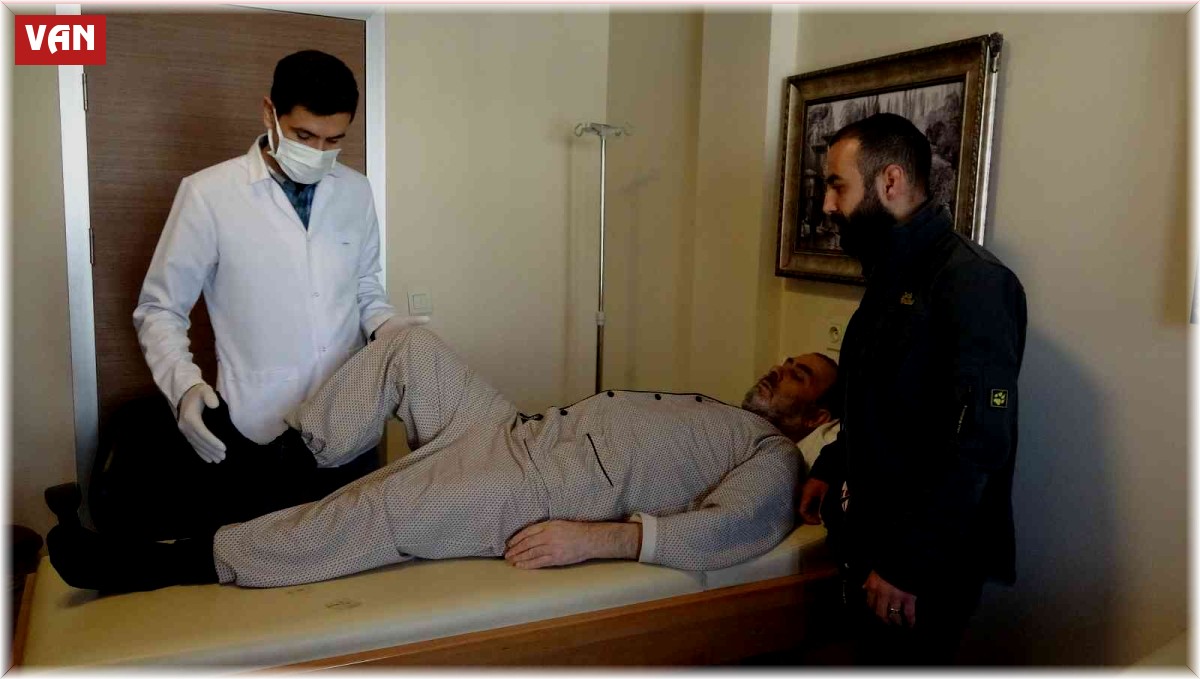 Van'da 'fizik tedavi' hastaları aynı gün randevu alarak tedavi oluyor