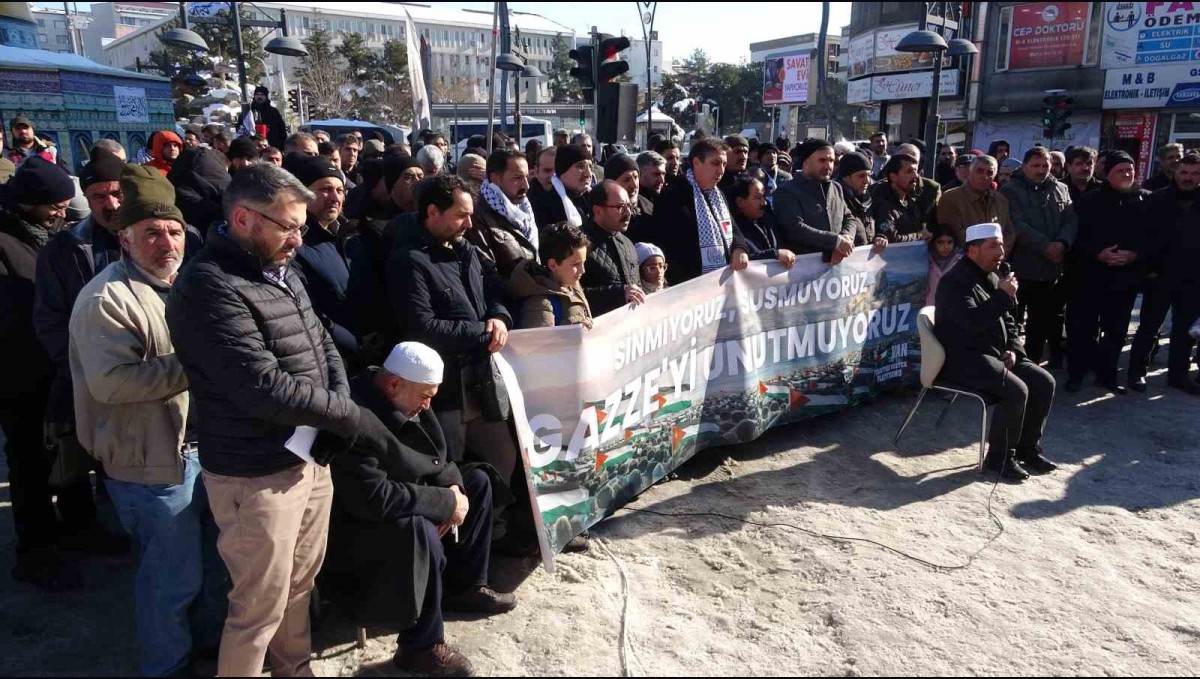 Van'da "Gazze'yi unutmayın" çağrısı yapıldı
