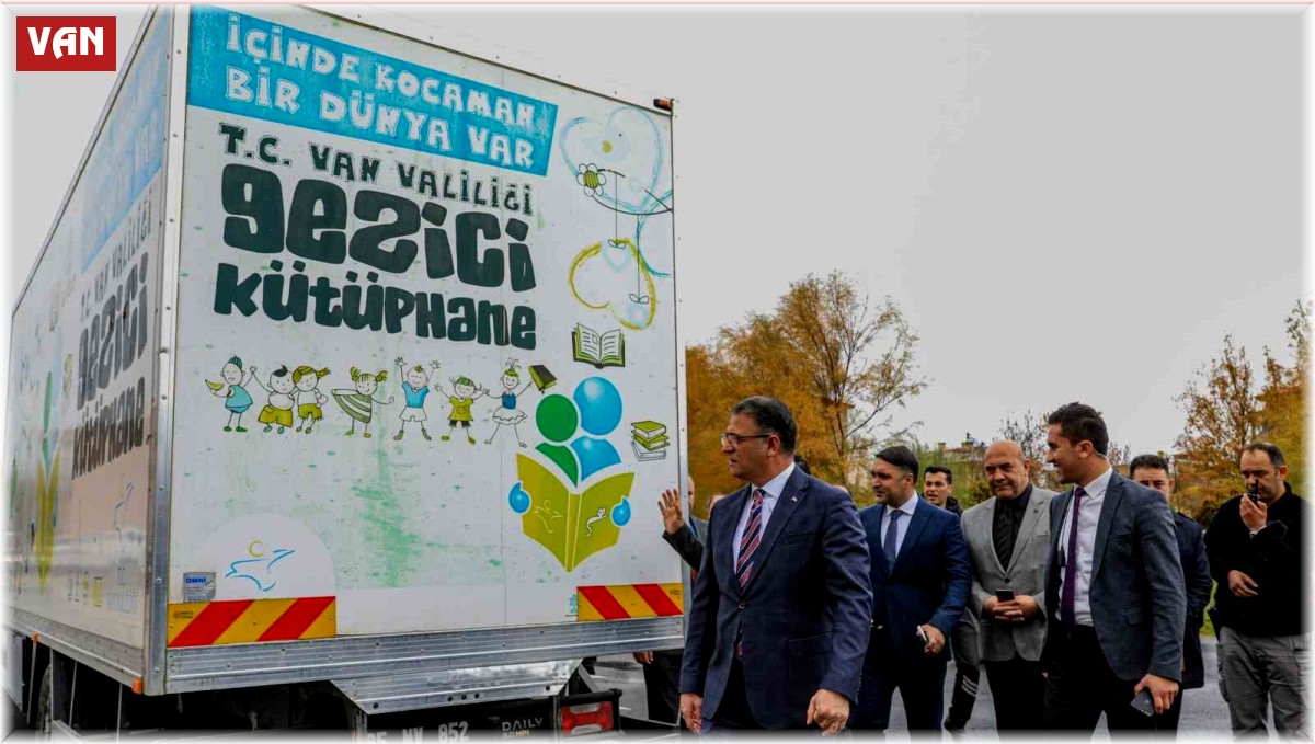 Van'da 'Gezici Kütüphane' hizmetlerine başladı