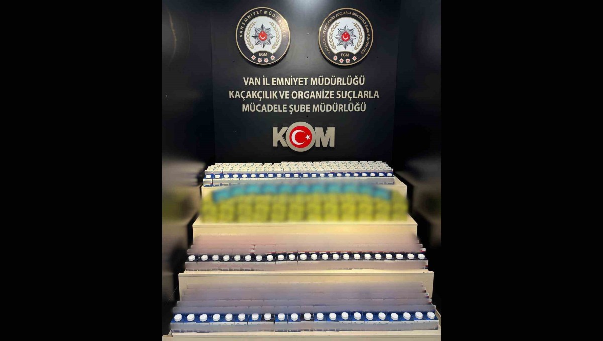 Van'da gümrük kaçağı malzeme ele geçirildi