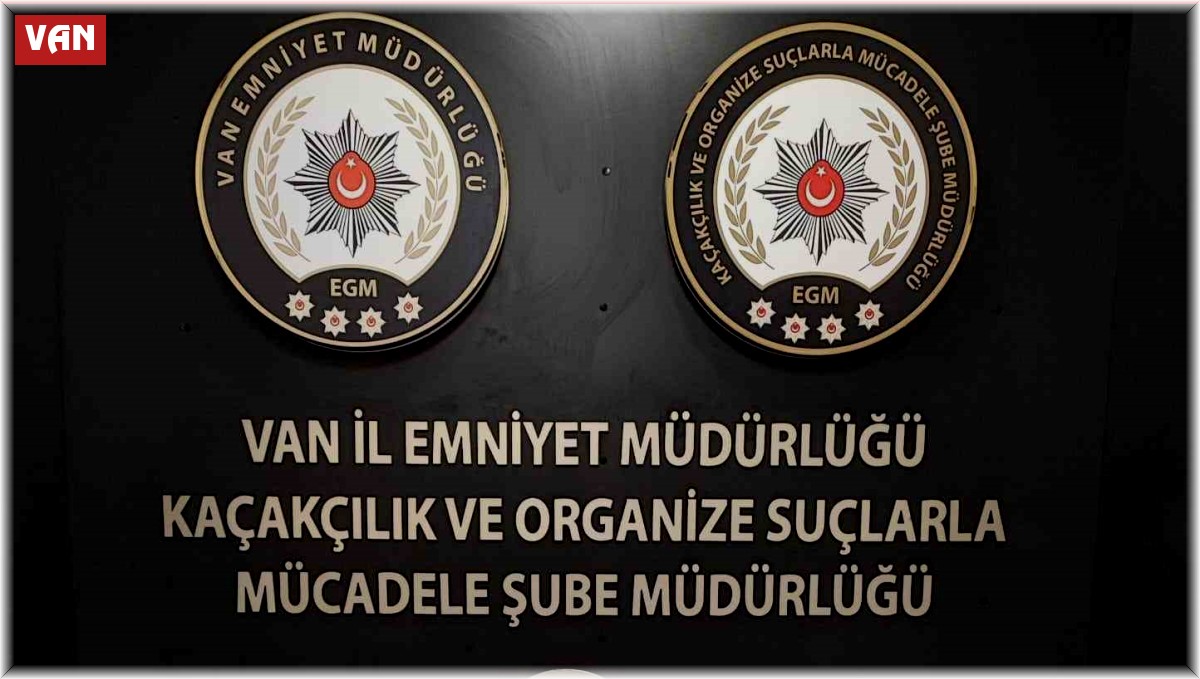 Van'da gümrük kaçağı malzemeler ele geçirildi