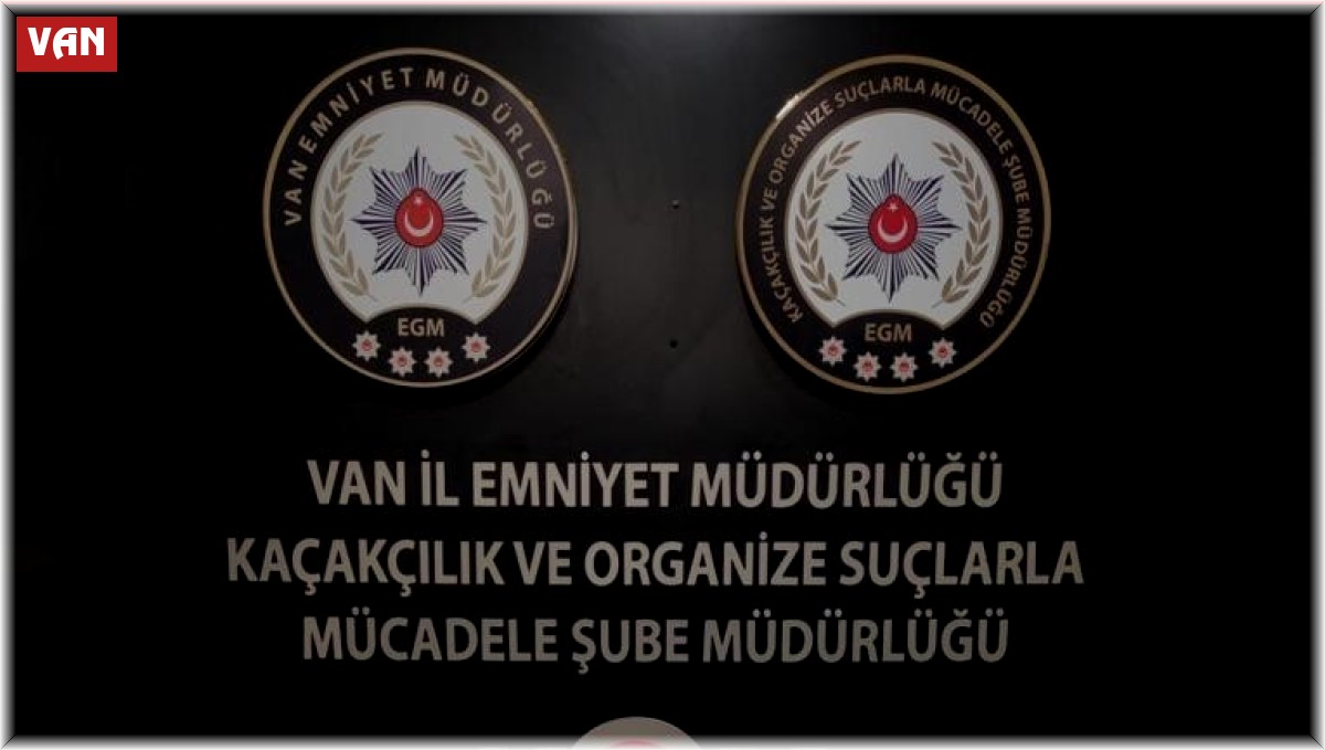 Van'da gümrük kaçağı malzemeler ele geçirildi