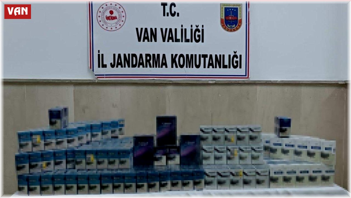Van'da gümrük kaçağı malzemeler ele geçirildi