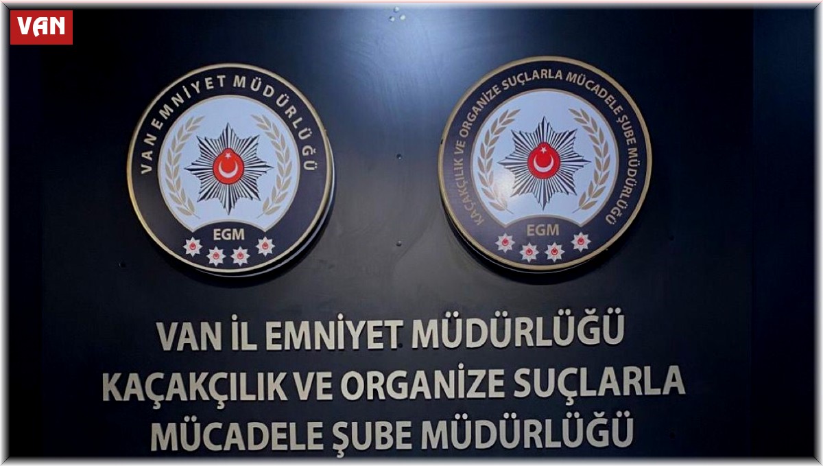 Van'da gümrük kaçağı malzemeler ele geçirildi