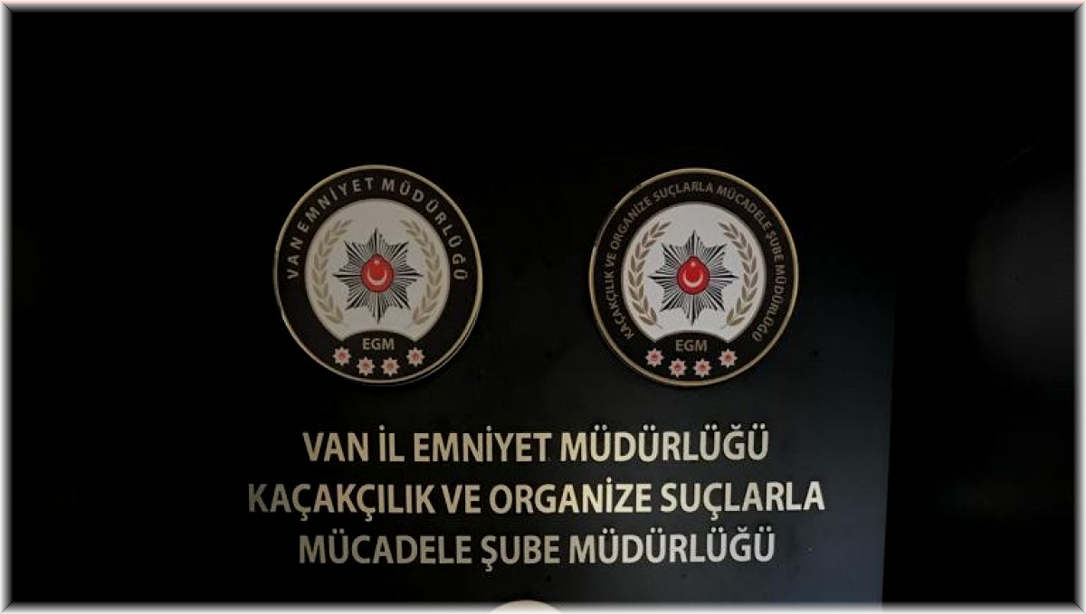 Van'da gümrük kaçağı malzemeler ele geçirildi