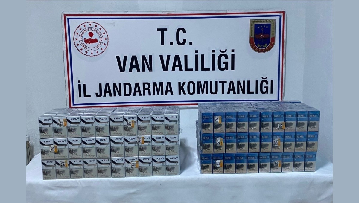 Van'da gümrük kaçağı sigara ve malzeme ele geçirildi