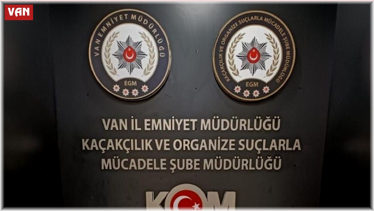 Van'da gümrük kaçakçılığı