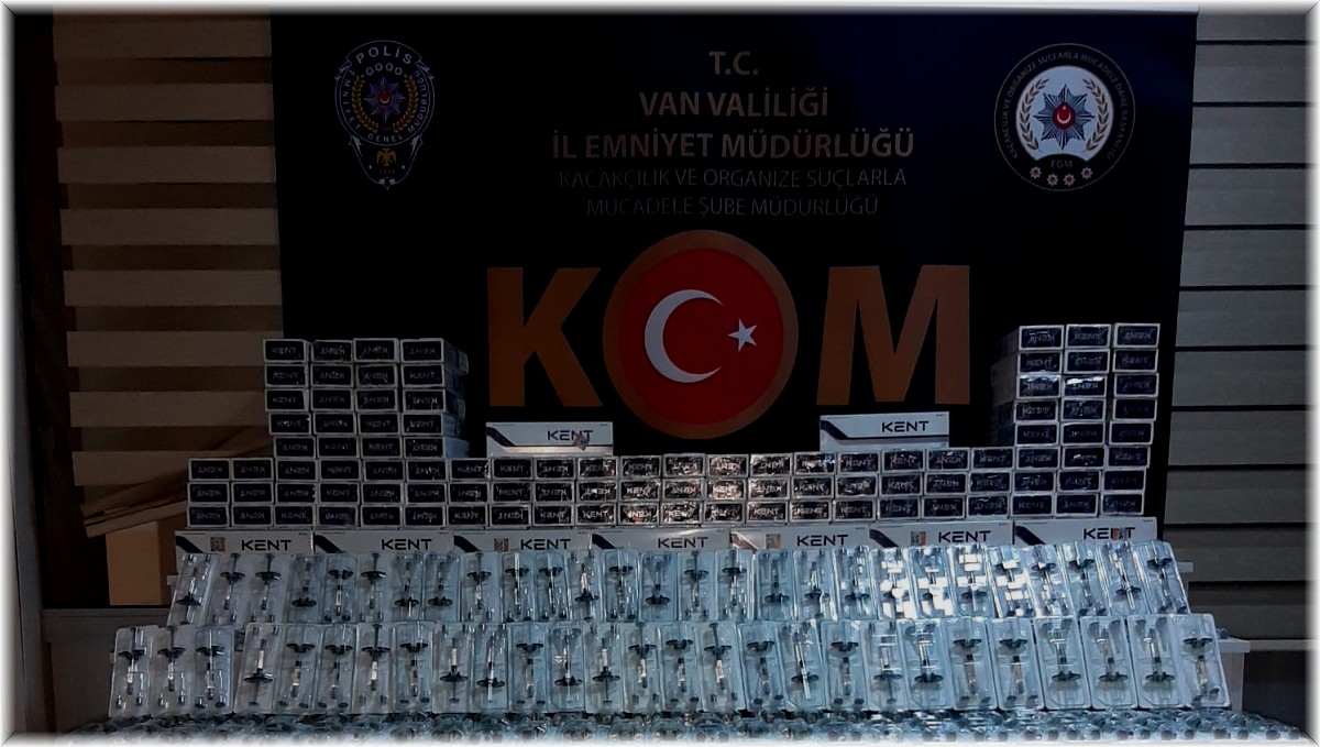 Van'da gümrük kaçakçılığı