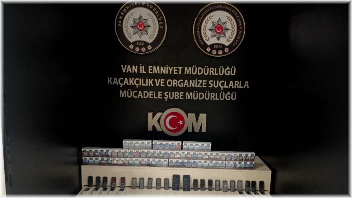 Van'da gümrük kaçakçılığı