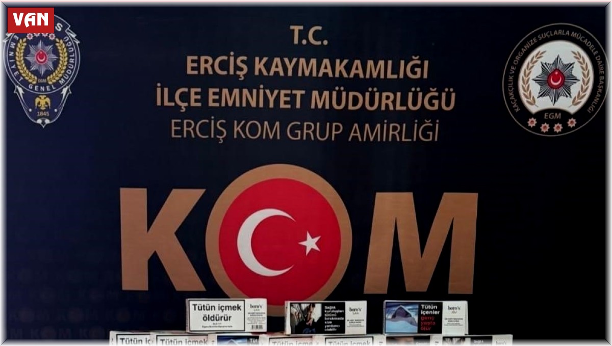 Van'da gümrük kaçakçılığı operasyonu