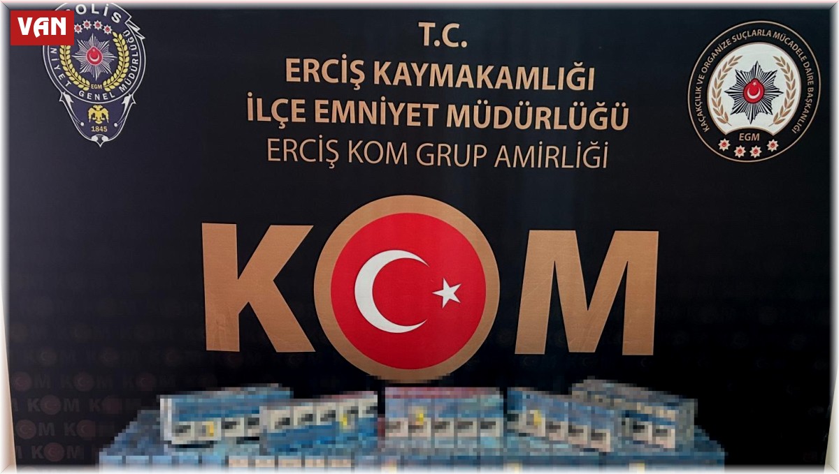 Van'da gümrük kaçakçılığı operasyonu
