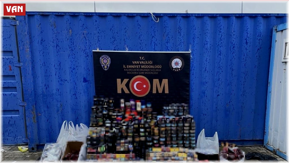 Van'da gümrük kaçakçılığı operasyonu