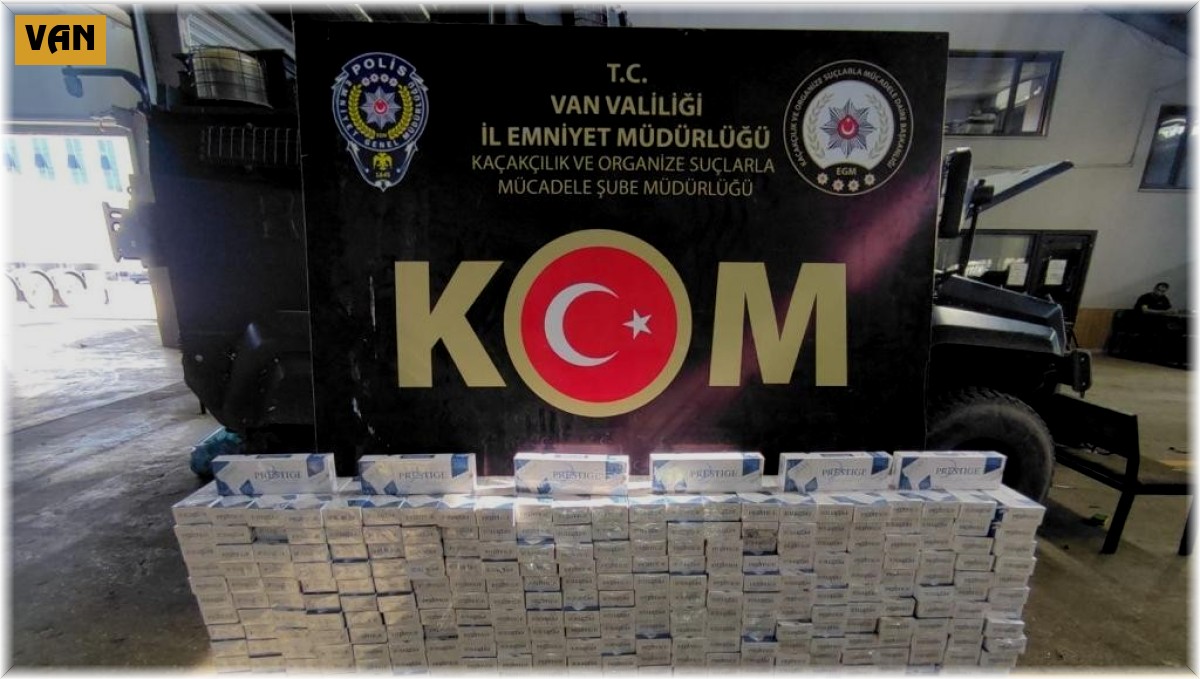 Van'da gümrük kaçakçılığı operasyonu